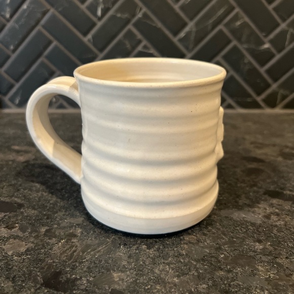 Magnolia x Black Oak Art Pottery Mug – Waco Texas Handmade Magnolia Home Artisan - Picture 4 of 7